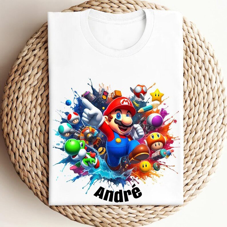 T-shirts vários personagens